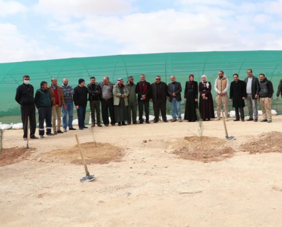 أقامت مديرية زراعة الكرك بالتعاون مع بلدية الكرك الكبرى احتفالا بيوم الشجرة